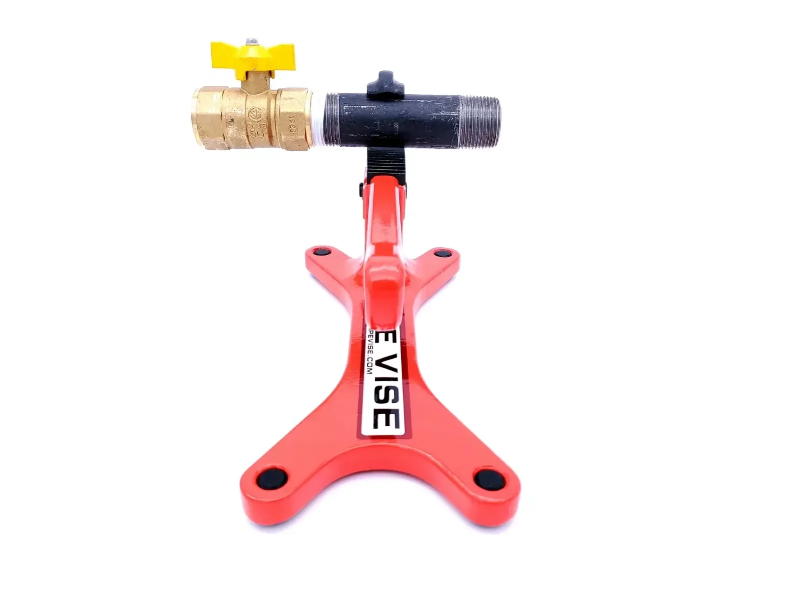 Pipe Vise PV01 Bigfoot 1.5" Steel Pipe Vise Clamp Pipeline support