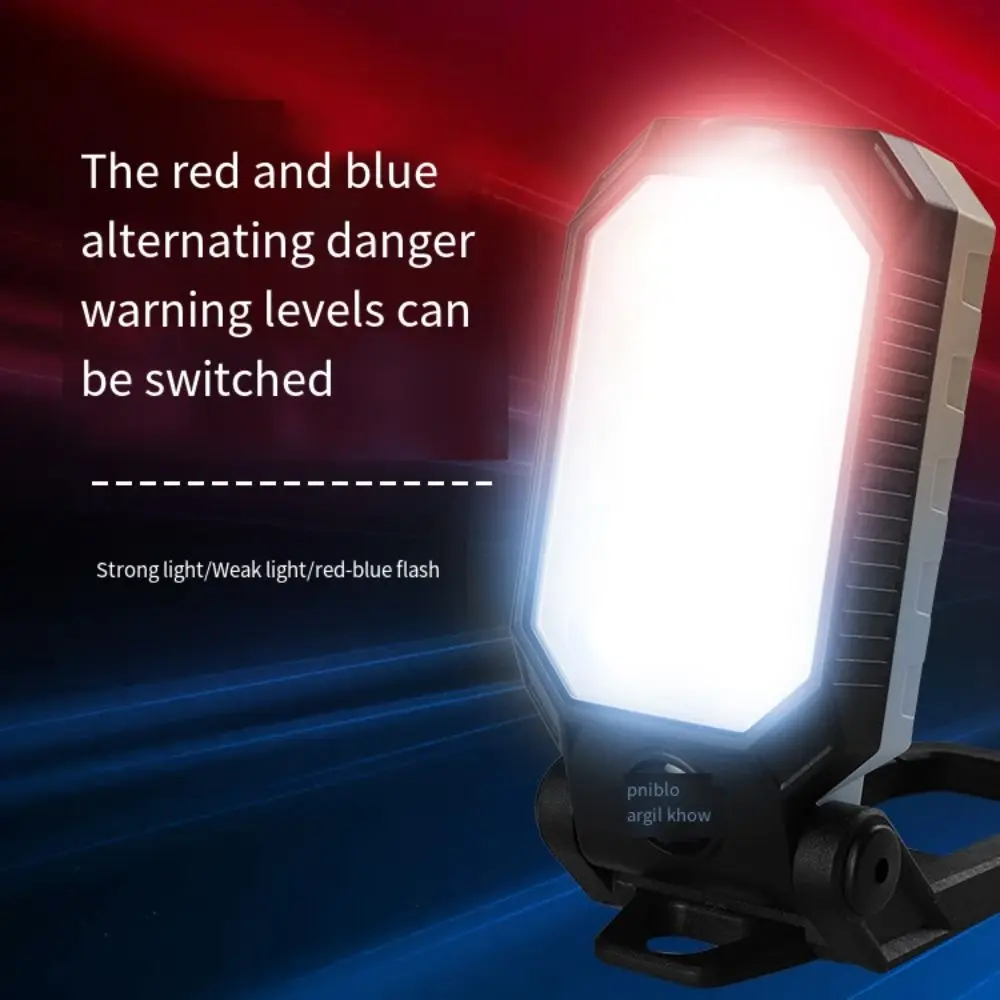 

Magnetic Hook Portable LED Worklight Super Bright Waterproof Design Adjustable Camping Lantern Power Display Emergency Lamp