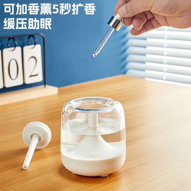 Air Humidifier Professional Large Capacity Double Spray Port Cool Mist Maker for Home Room Office Mute Desktop Air Humidifier image 3
