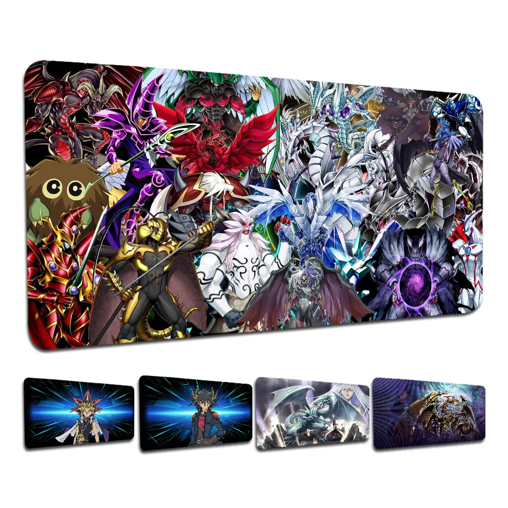 Yu-Gi-Oh Girl Pad Unique Desktop Pad Game Mousepad Size For Large Edge Locking Game Keyboard Pad