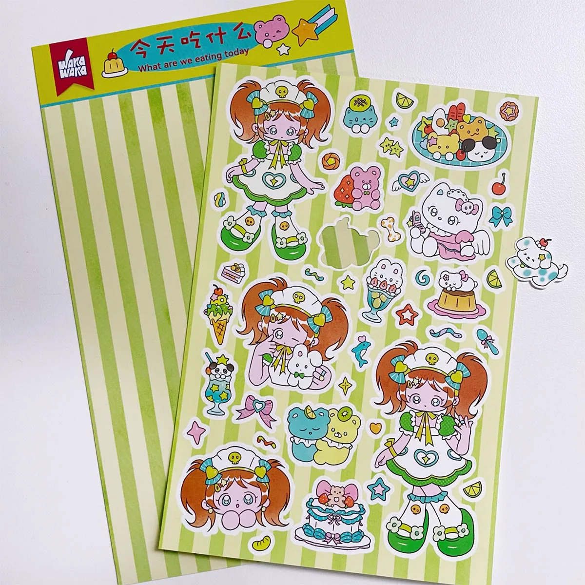 

Scrapbook Stationery Sticker Set Cute Character Material Sticker Deco Sticke DIY Arts Crafts Album Journal Planner Card