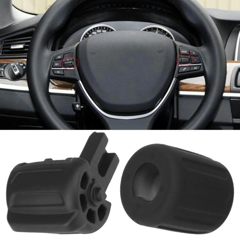 Replacement 1Pair/Set Multifunction Car Steering Wheel Car Switch Accessories Rubber Buttons For Bmw 5/7 Series Gt F10 F02