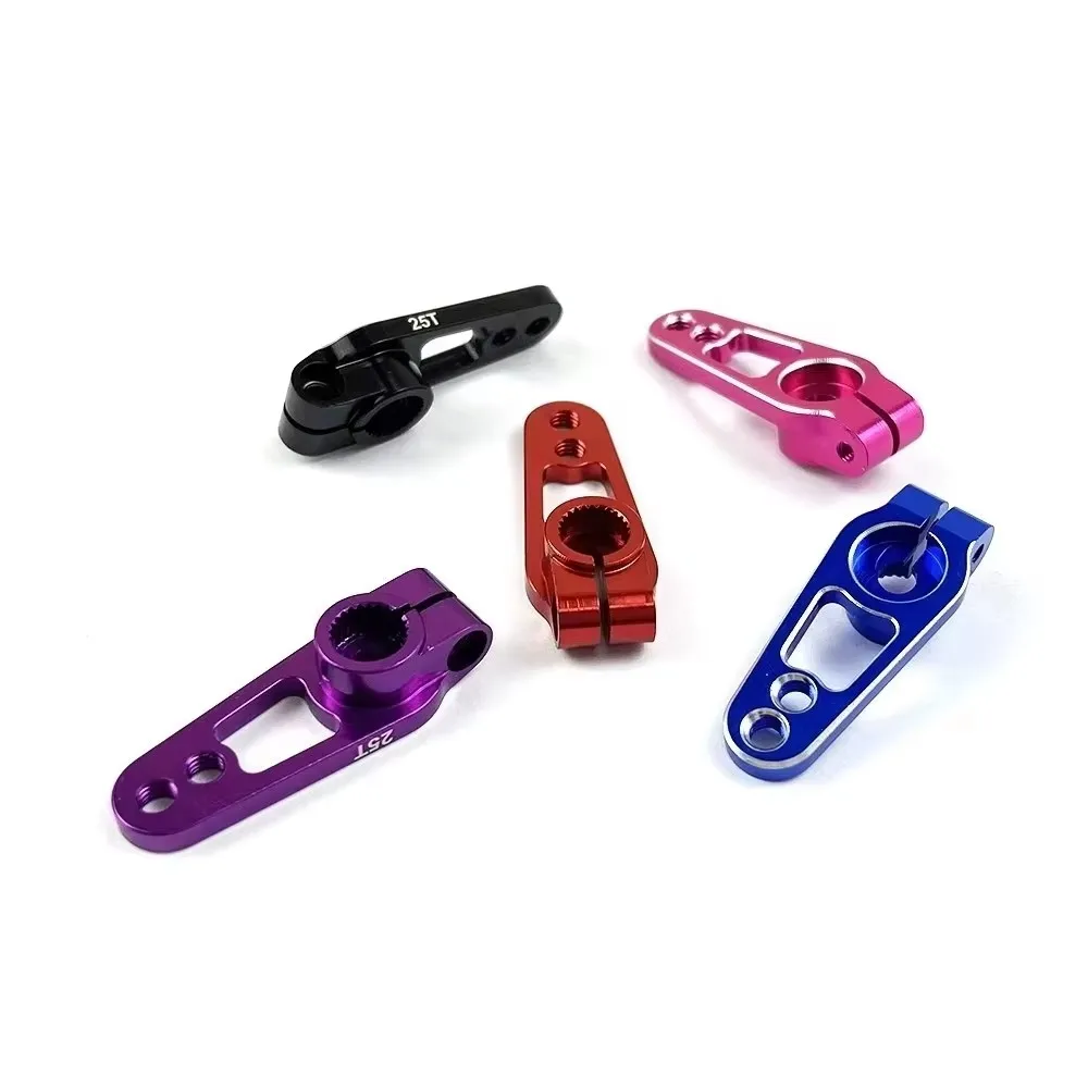Model accessories / Metal steering gear rocker / CNC steering gear rocker 25T futaba