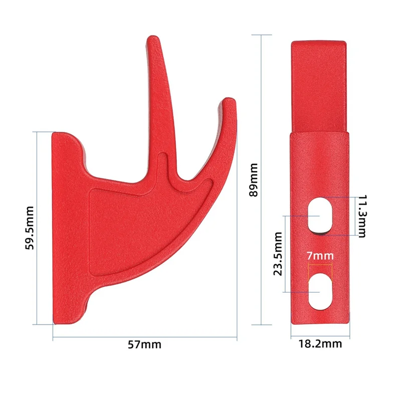 Gancho de metal frontal para scooter elétrica segway ninebot gt series gt1 gt2, acessórios, peças, gancho de armazenamento