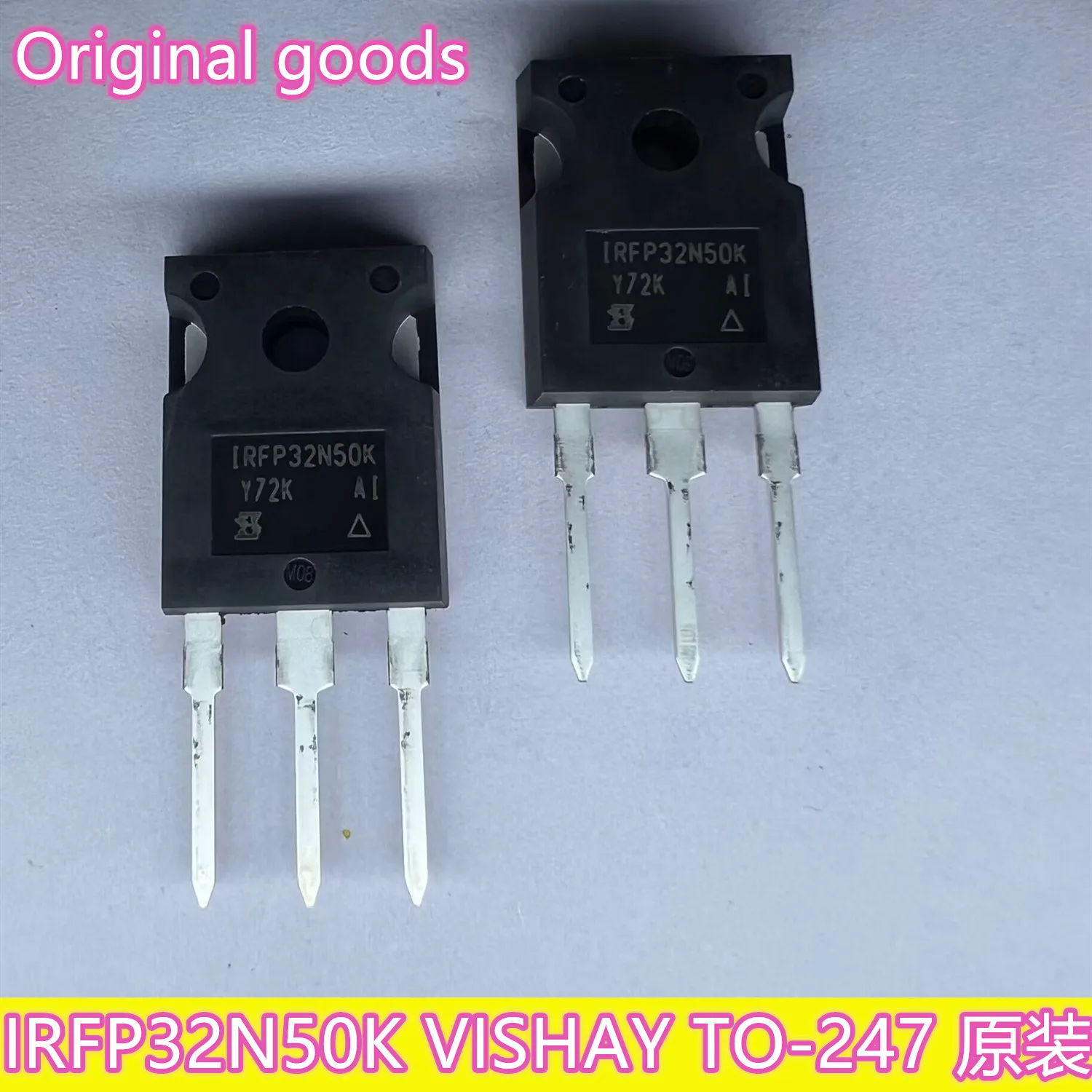 

IRFP32N50K Trans MOSFET N-CH 500V 32A 3-Pin(3+Tab) TO-247AC Original goods in stock 5PCS/LOT