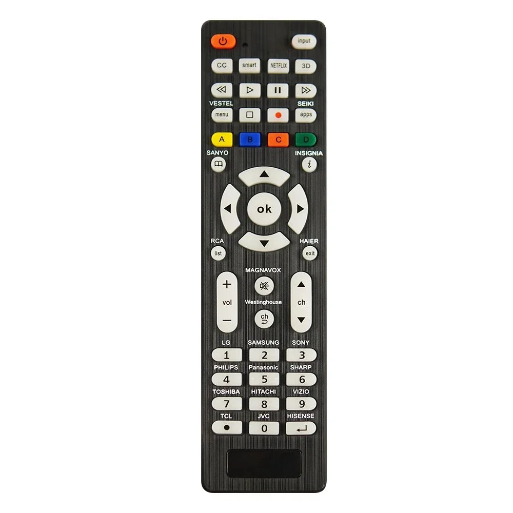 RCG008 Replacement Universal Remote Control For Sony for Samsung for Panasonic ForToshiba For Philips with Light