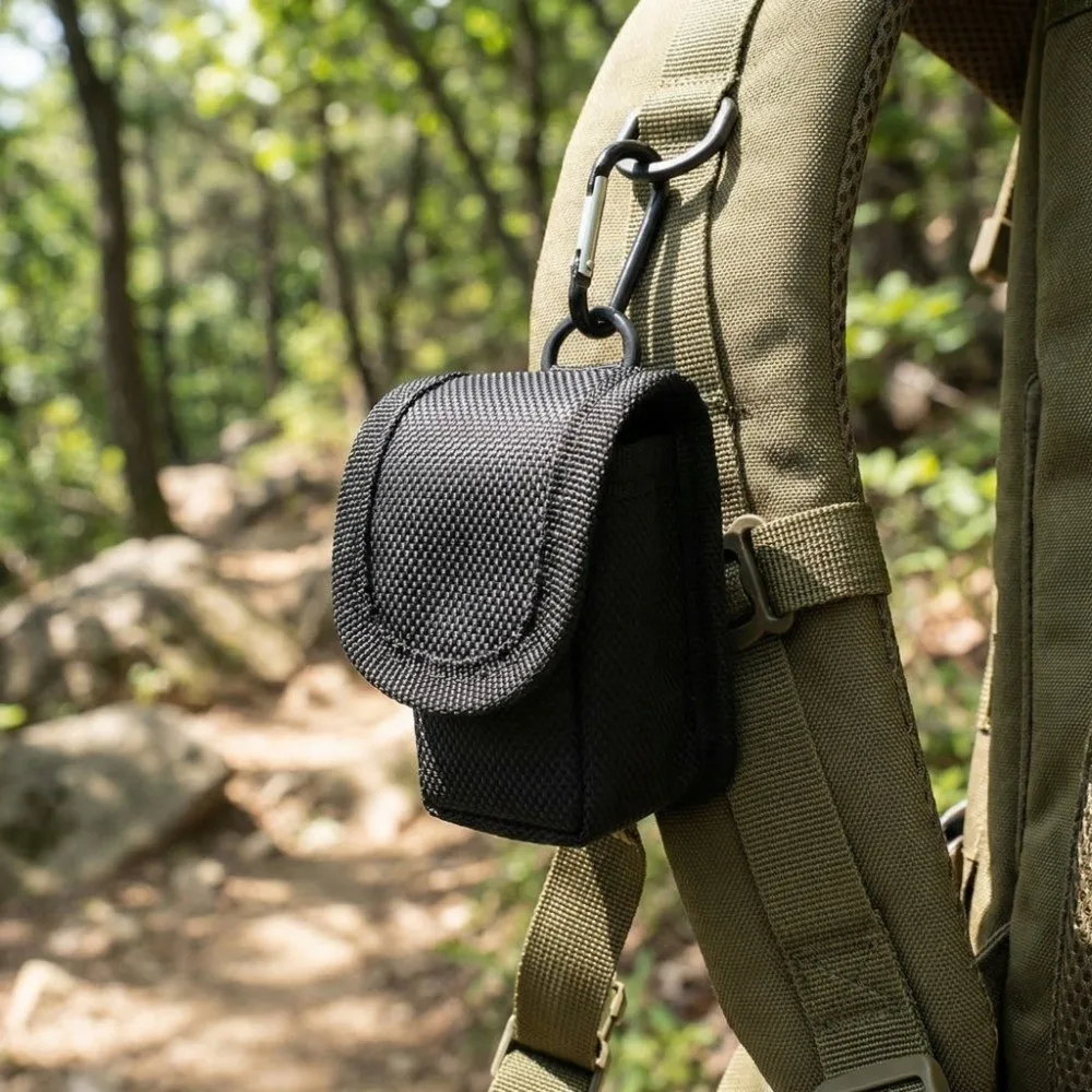Oxford Cloth Oximeter Storage Bag Multifunctional Durable Digital Storage Pouch Compact Portable Waist Pack Oximeter Storage