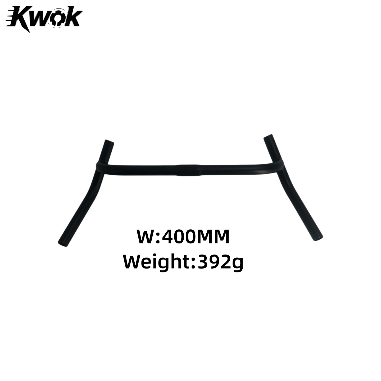 Kierownica Kwok New Alloy Modify Gravel H 25.4MM z dużym rozszerzeniem, kierownica do rowerów crossowych, szosowych, MTB, kierownice rowerowe z włókna stopowego do podróży. — 2