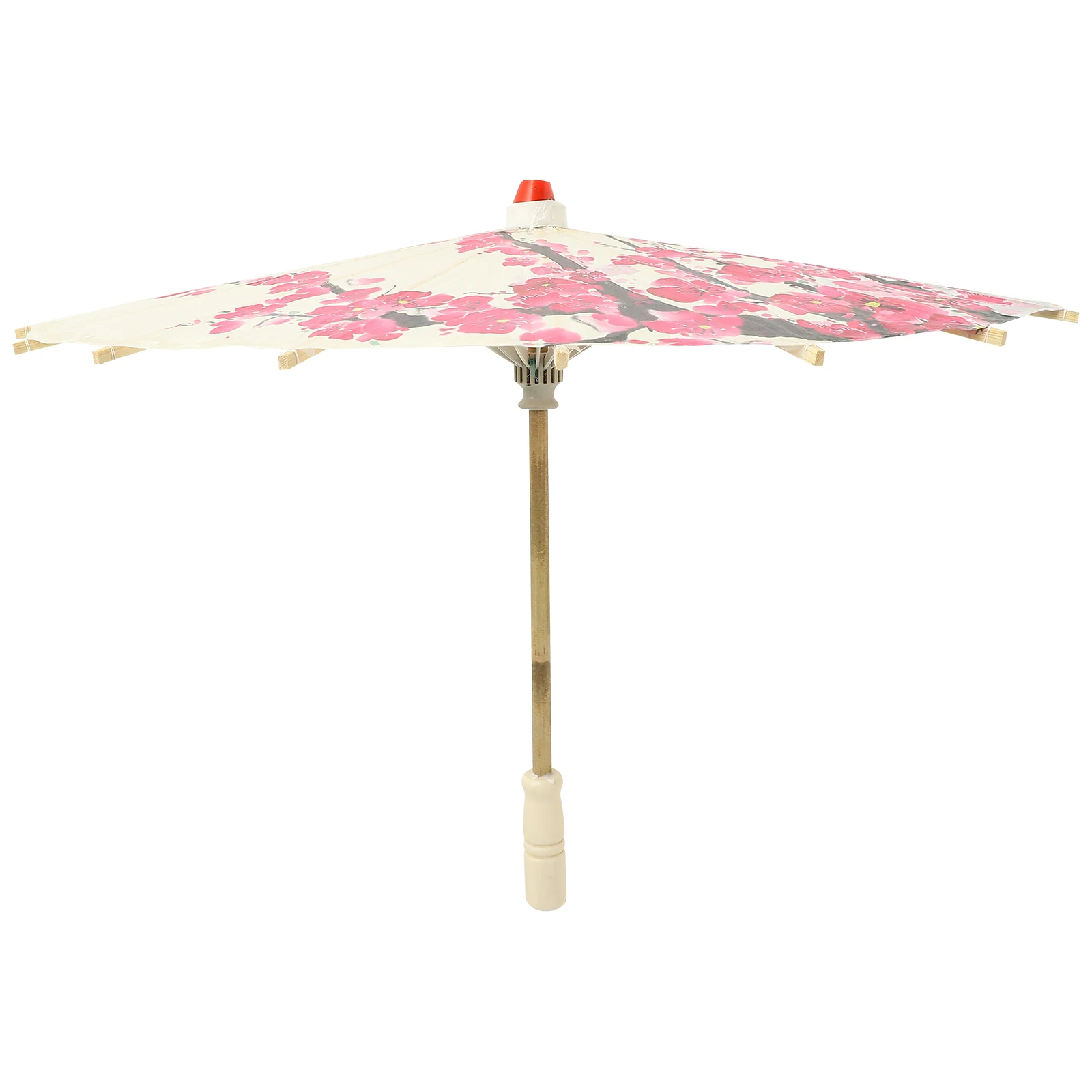 

Retro Oil Paper Umbrella Wedding Decor Photography Prop Printed Parasol Wood Miss Bridal