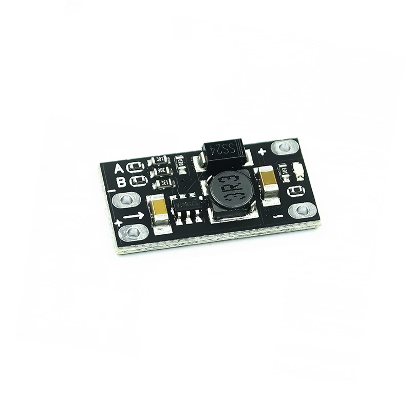 Módulo de placa convertidora Mini Boost de DC-DC, regulador de voltaje de 3,7 V a 12V, módulo de placa PCB, elevador de batería de litio