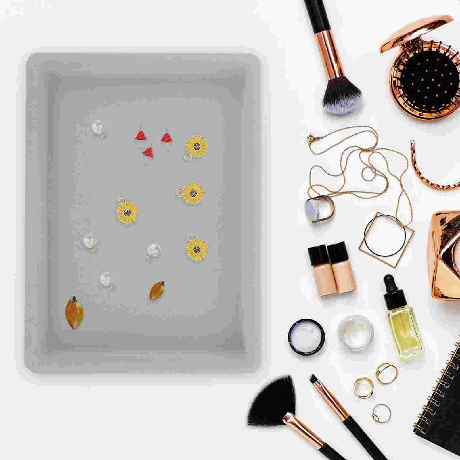 

Jewelry Tray ganizer Display Velvet Bead Mats Making Boards Trays Holder Storage Dish Partition Tool For Accessories