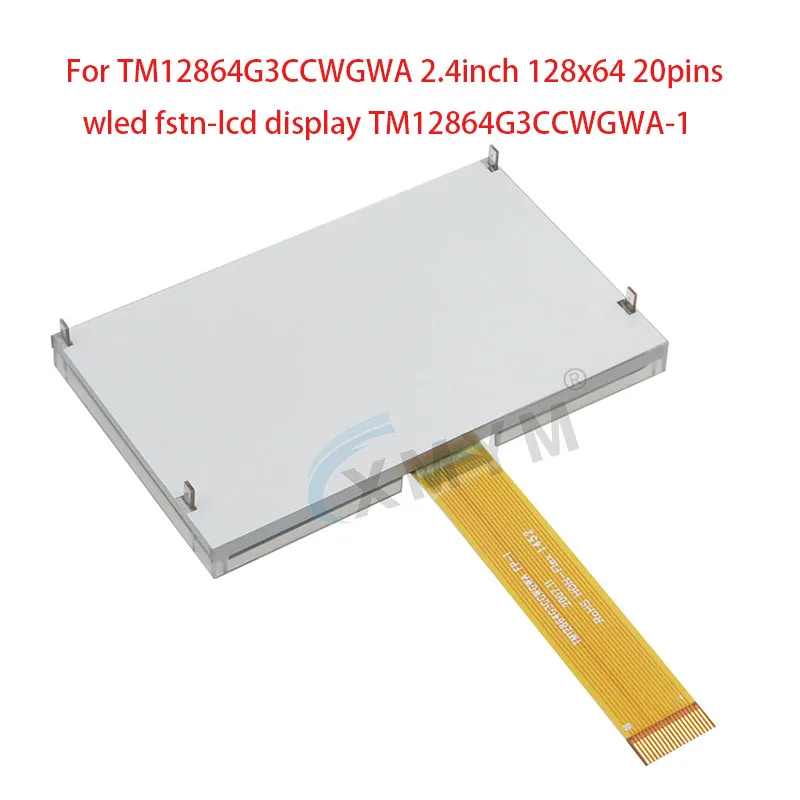 Per muslimate 2.4 pollici 128x64 20pin wled fstn-display lcd TM12864G3CCWGWA-1