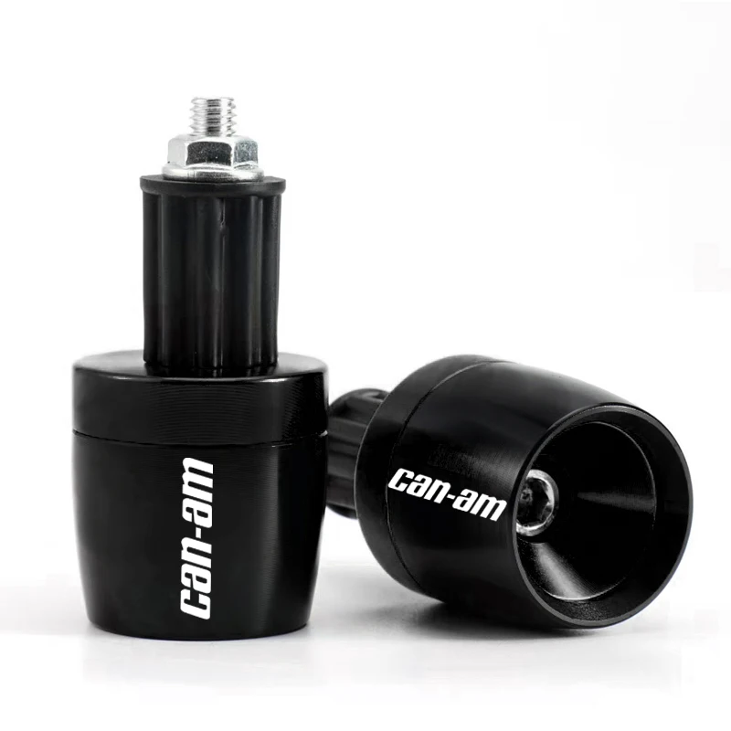 For Bombardier Can-Am Canam all series Outlander 1000 Ryker 900 Renegade 800 Handlebar Grips Ends Handle Bar Cap End Plug view 2