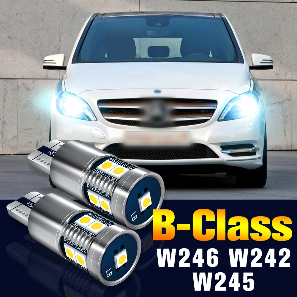 

2x LED Clearance Light Bulb Parking Lamp For Mercedes Benz B Class W246 W242 W245 2005-2018 2013 2014 2015 2016 2017 Accessories