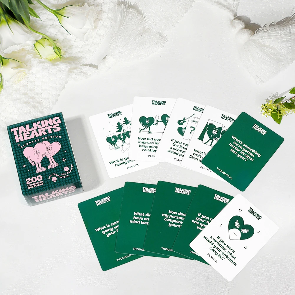 Couples Conversation Cards Couple Card Game Couple Fun Interactive Card Games for Date Nights & Travel Adventures