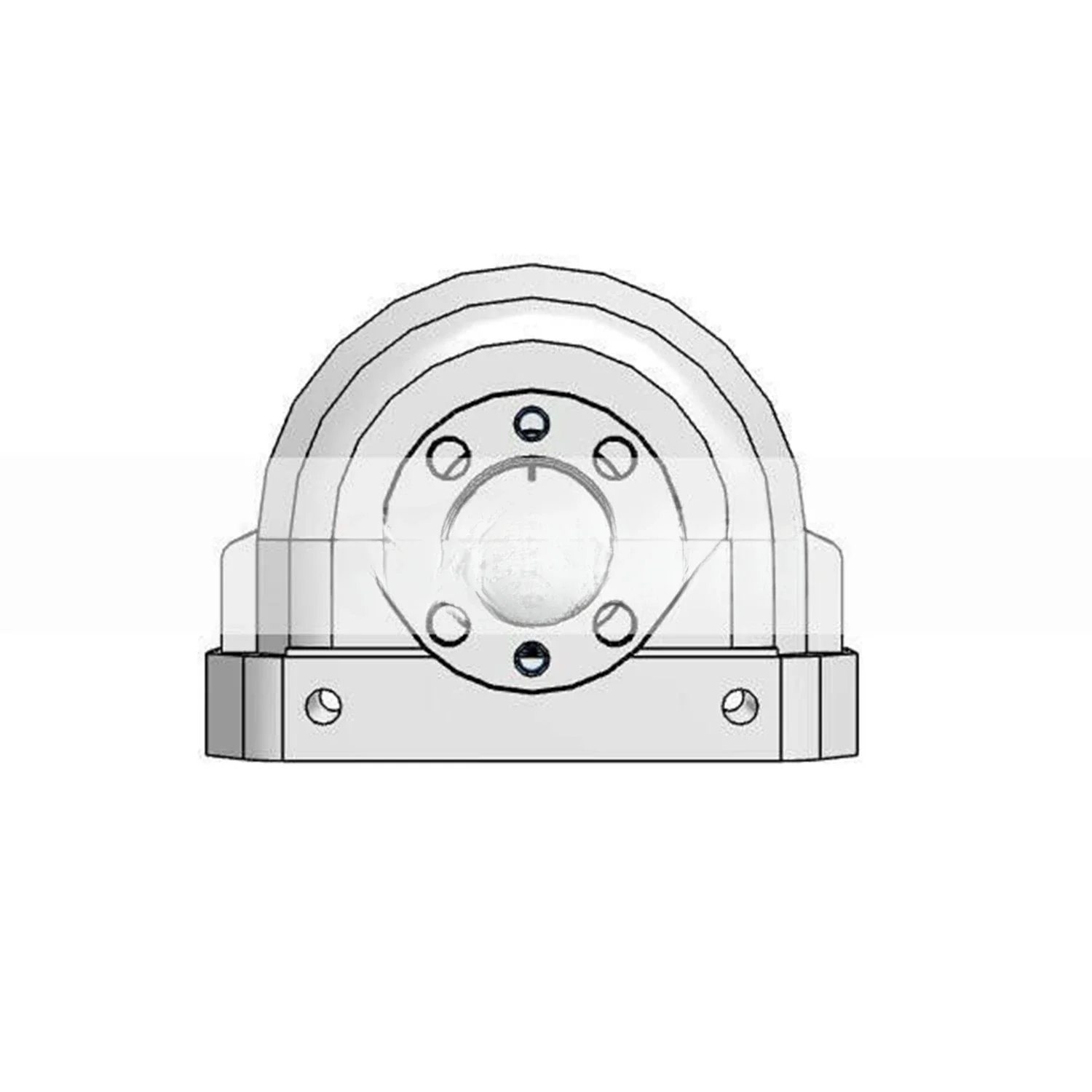 Festo Dsrl-40-180-P-Fw Semi-Rotary Actuator 30658 New