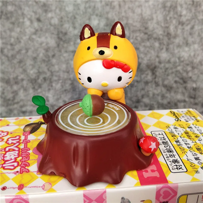 Sanrio Hello Kitty Blind Box Ornament Kawaii Doll Children\'s Toys Anime Peripheral Baby CatchMachine HomeDecoration BirthdayGift