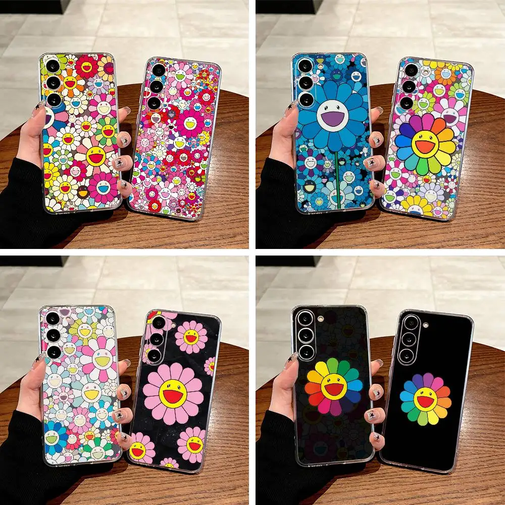 

T-Takashis -M-Murakamis Clear Soft Silicone Phone Case for Samsung Galaxy A71, A70, A52, A51, A40, A30