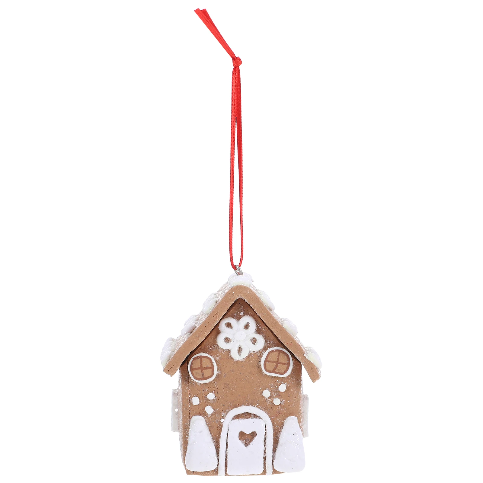 

Christmas Decoration Small Polymer Clay Mini For Tree Hanging Holiday Party Decor Xmas Table Decoration Cartoon Clay House