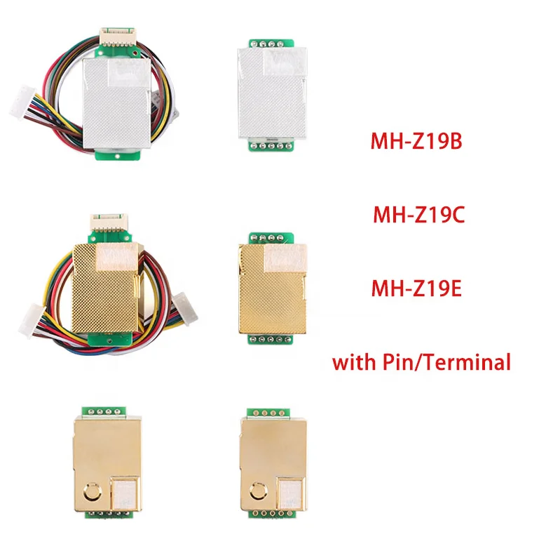 MH-Z19 MH-Z19C MH-Z19E IR Infrared CO2 Sensor Module 400-5000ppm 0-5000ppm Carbon Dioxide Gas Detector UART PWM Output