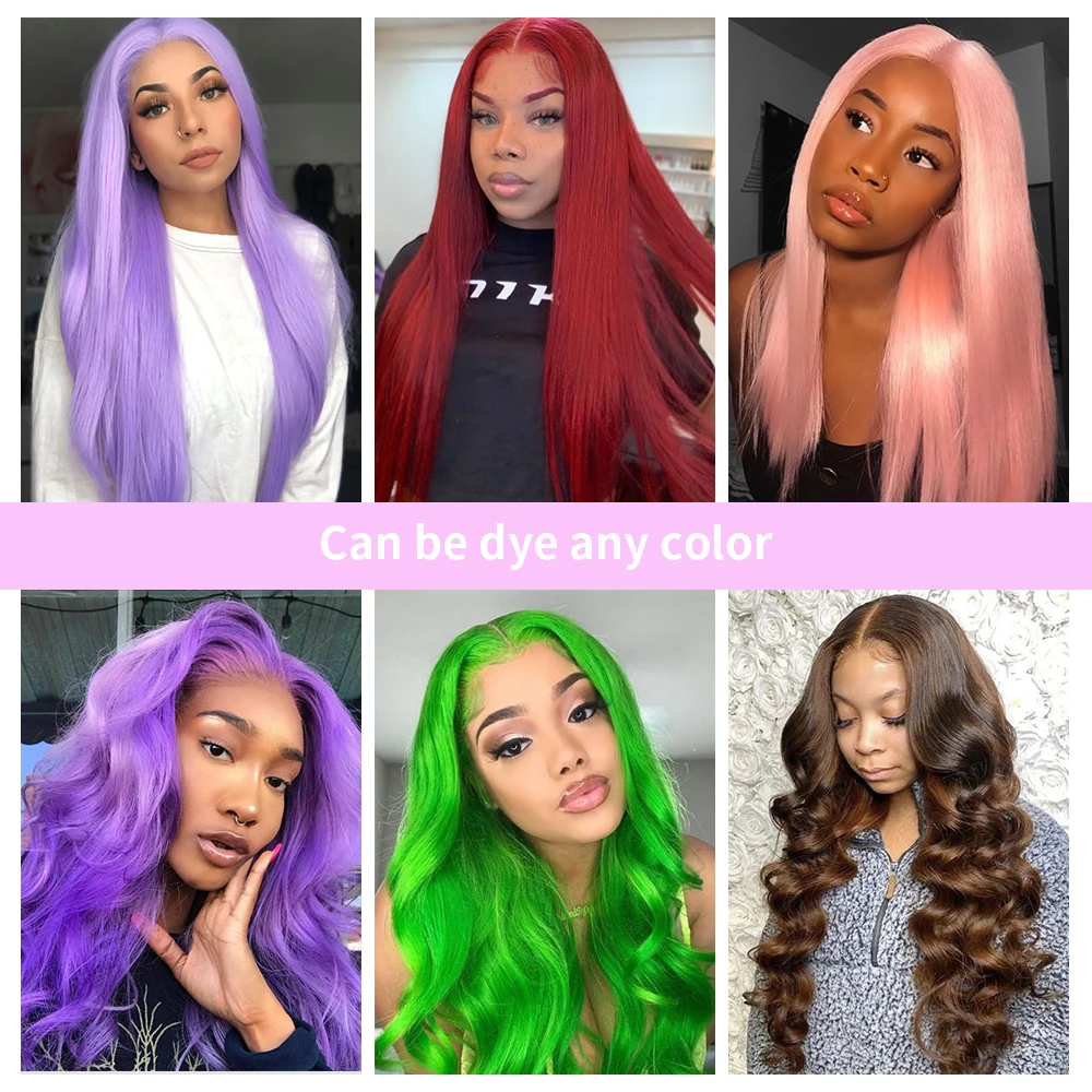 13x4 13x6 Lace Frontal Wig Brazilian Transparent Honey Blonde Lace Front Wigs For Women 613 Body Wave Lace Front Human Hair Wigs