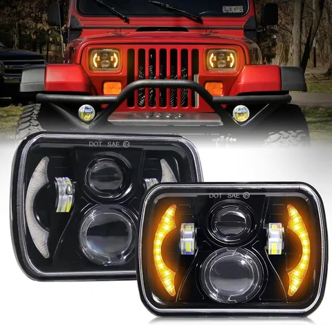 5x7 Inch LED Square Headlight