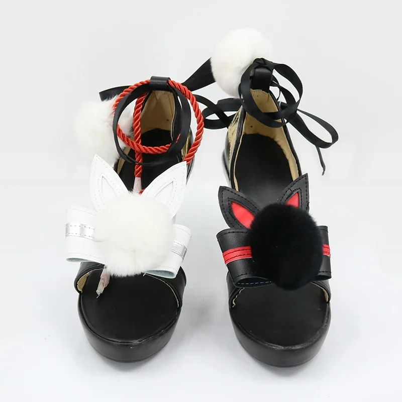 Gioco Honkai Impact 3 Shang Scarpe Cosplay Li Sushang Puntelli Cosplay Stivali di Carnevale di Halloween Scarpe in PU su misura