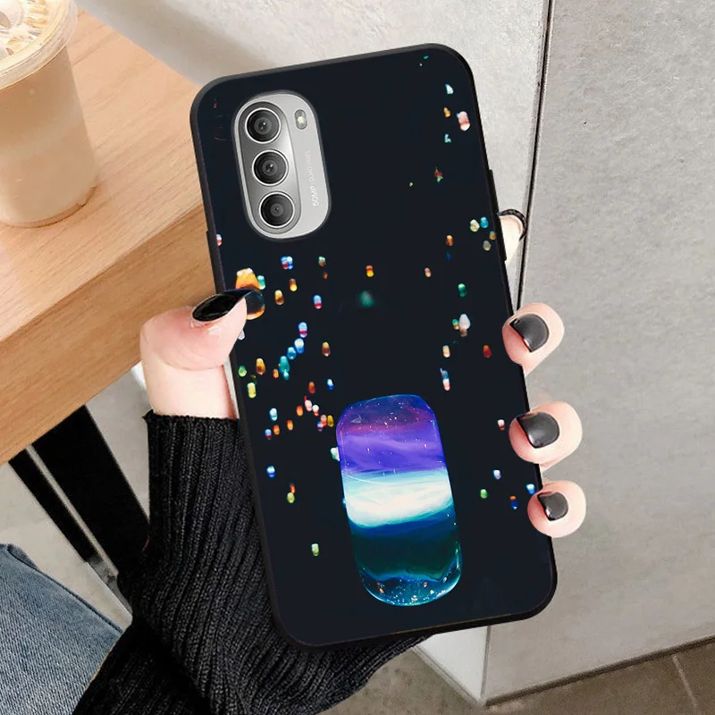 For Motorola Moto G51 5G Case Luxury Back Cover For Moto G51 Soft TPU Silicone Shockproof Phone Case Camera Protector Cover