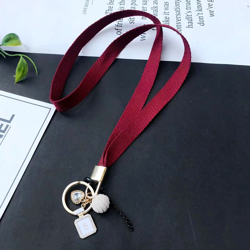 Mobile Phone Straps Anti-lost Lanyard Neck For Key ID Card Hanging Neck Rope Mobile Phone Lanyard Buckle Anti-lost Chain