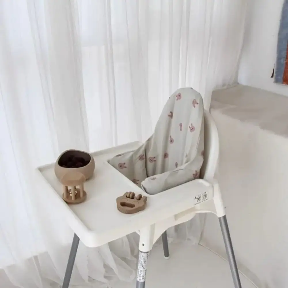 Almofada inflável para cadeira alta de bebê, cor sólida, bomba de ar embutida, dobrável, assento para bebê, treinamento ao ar livre