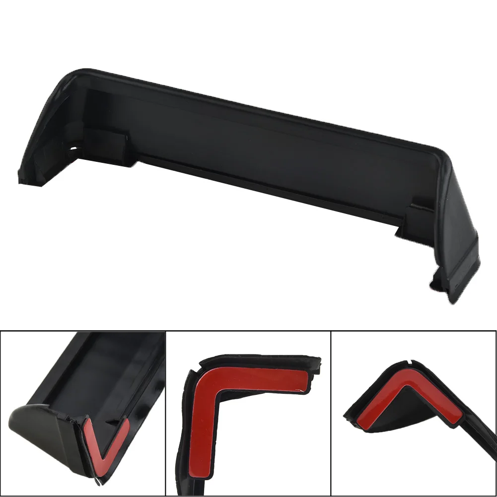 Universal Car Instrument Dash Mask 22cm Anti-Glare Car Dash Radio Sun Shade GPS Navigation Hood Cap Cover Car Clip Auto Parts