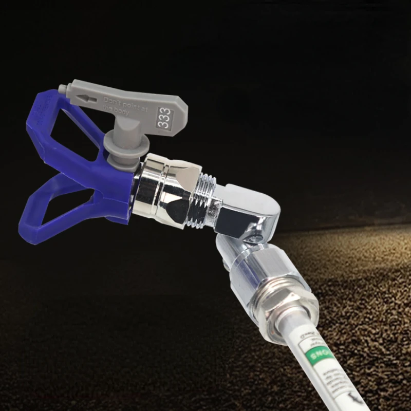 Airless spraying machine universal joint paint coating electric high pressure spray gun universal accessories turn to \