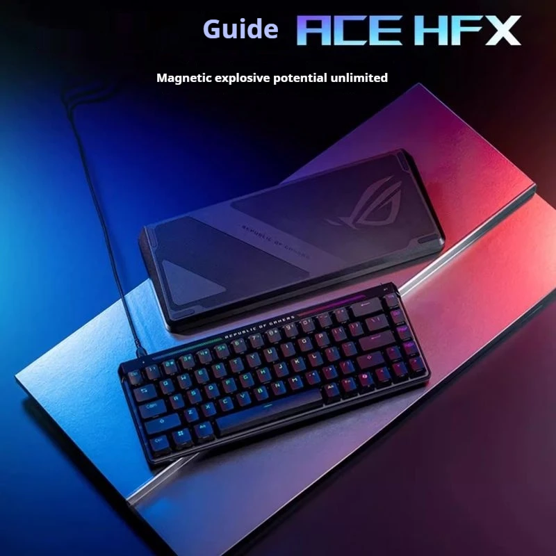 YOAINGO Mage Ace HFX Magnetic Axis Keyboard RT 8KHz Return Rate Fearless Contract CS Specialized Esports Christmas Boys' Gift