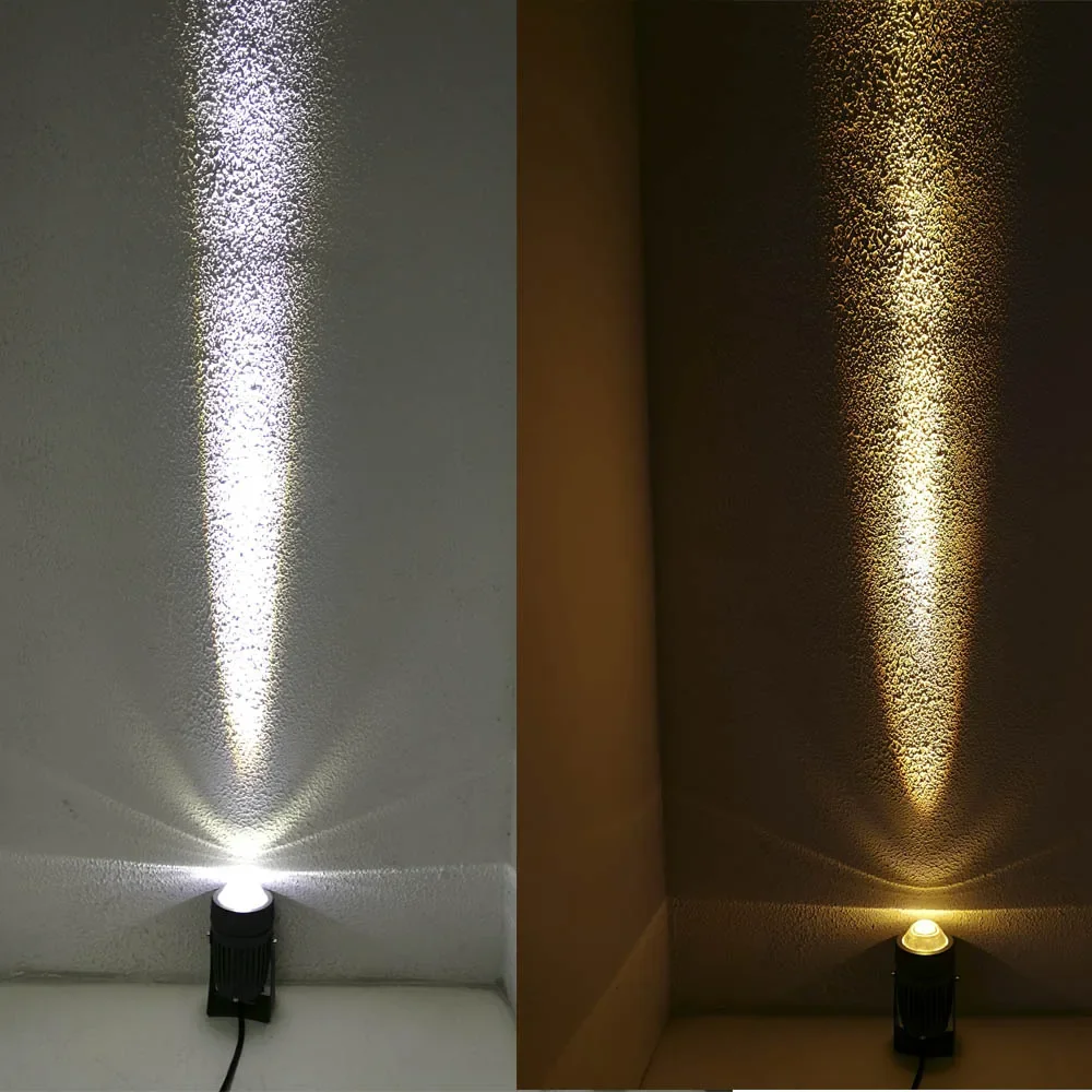 Imagem -03 - Projetores Led de Alta Eficiência para Luz Externa Holofotes à Prova Dágua com Ângulo de Feixe Estreito Iluminação Pública e Quadrada