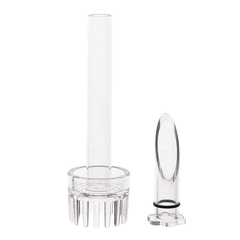 Acrylic Oil Skimmer Aquarium Filter Degreasing Film Float Inlet Outlet Pipe Remove Oil Slick Basket For Shrimp Fish Tank Filter