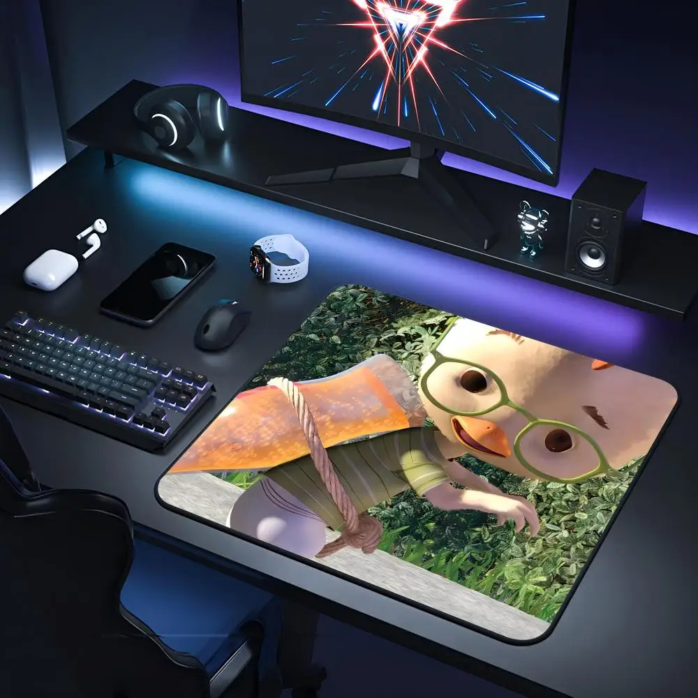 Chicken Little Mouse Pad Gaming Laptops Keyboard Mat Deskmat Pc Accessories Desk Protector Mousepad Gamer Mats Anime Mause Pads