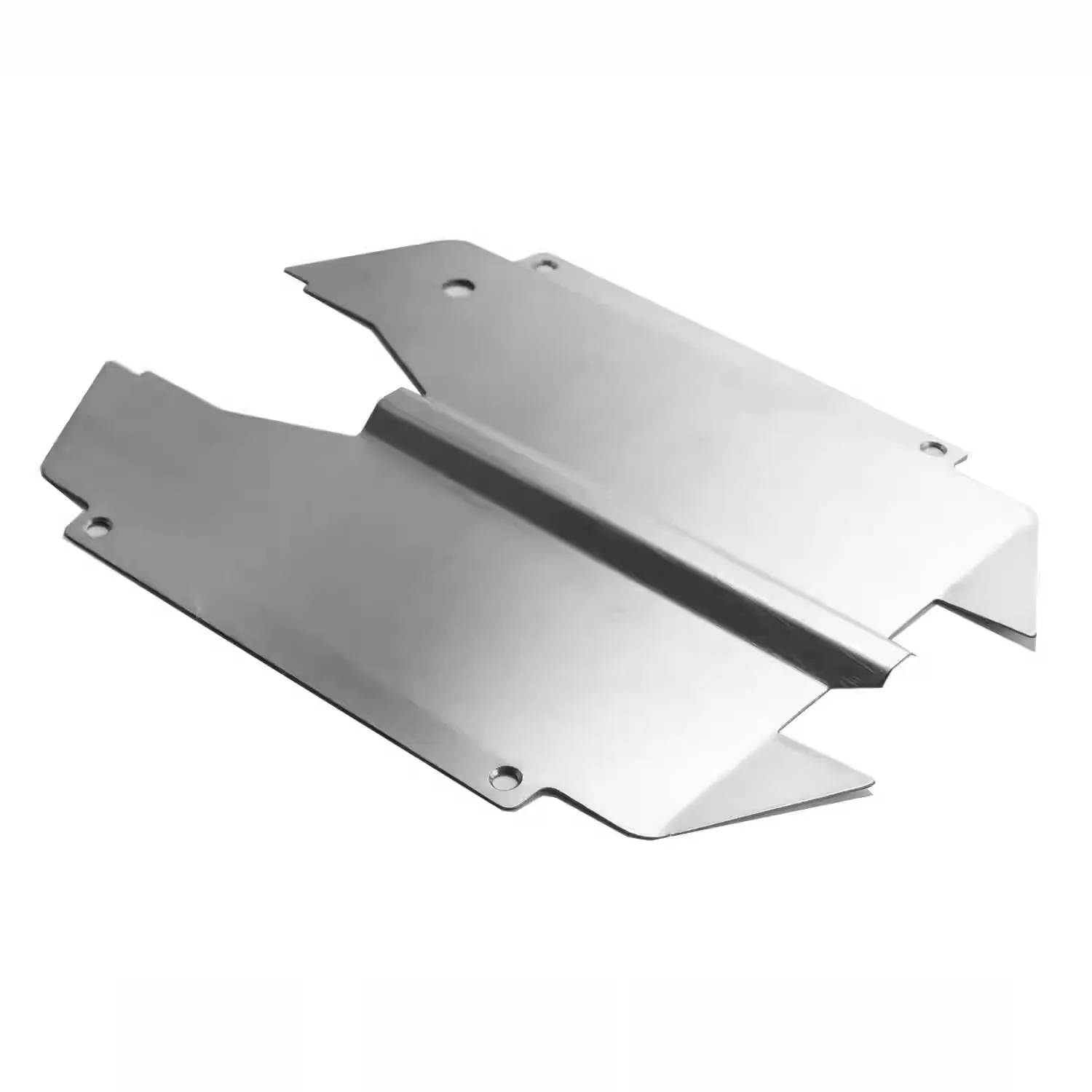 MJX 10208 roestvrijstalen chassis pantserbeschermer 1/10 RC auto-upgrade onderdelenaccessoires