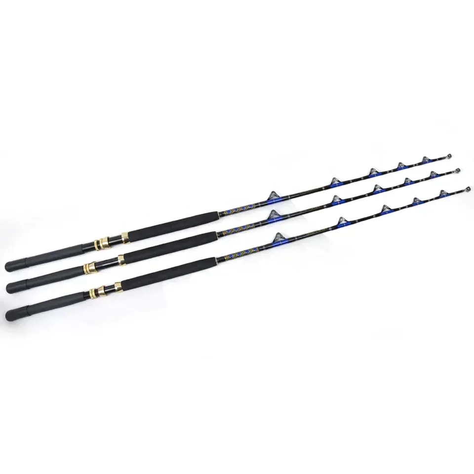 

Super-hard Fishing Rod for Seagoing Ships Electric Twisted Rod Solid Fishing Rod for Fishing Cod South Oil Trawling Sunken Ship.