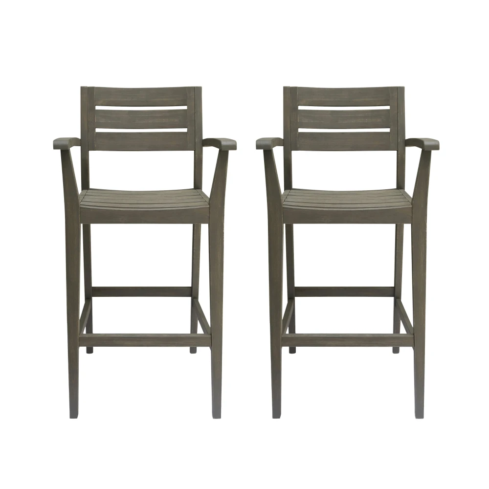 

Стильный современный барный стул Stamford, обитый тканью, для домашнего бара и кухонного острова