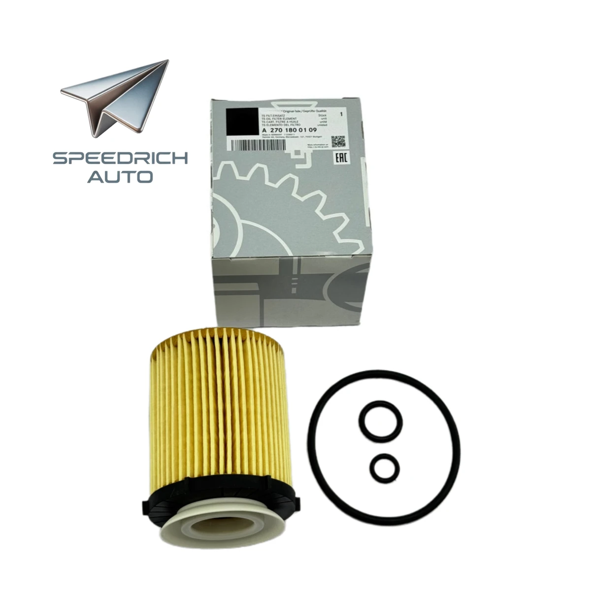 A2701800109 A2701800009 TS Filter Element for Mercedes-Benz R4 M270 E16 M260 E20 LL M264