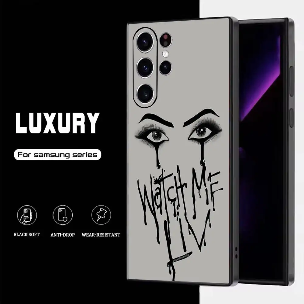 W-WWE L-Liv Morgan Phone Case For Samsung S25,S24,S23,S22,S21,S20,S10,Ultra,Plus,Lite,FE,Soft Silicone Black Cover