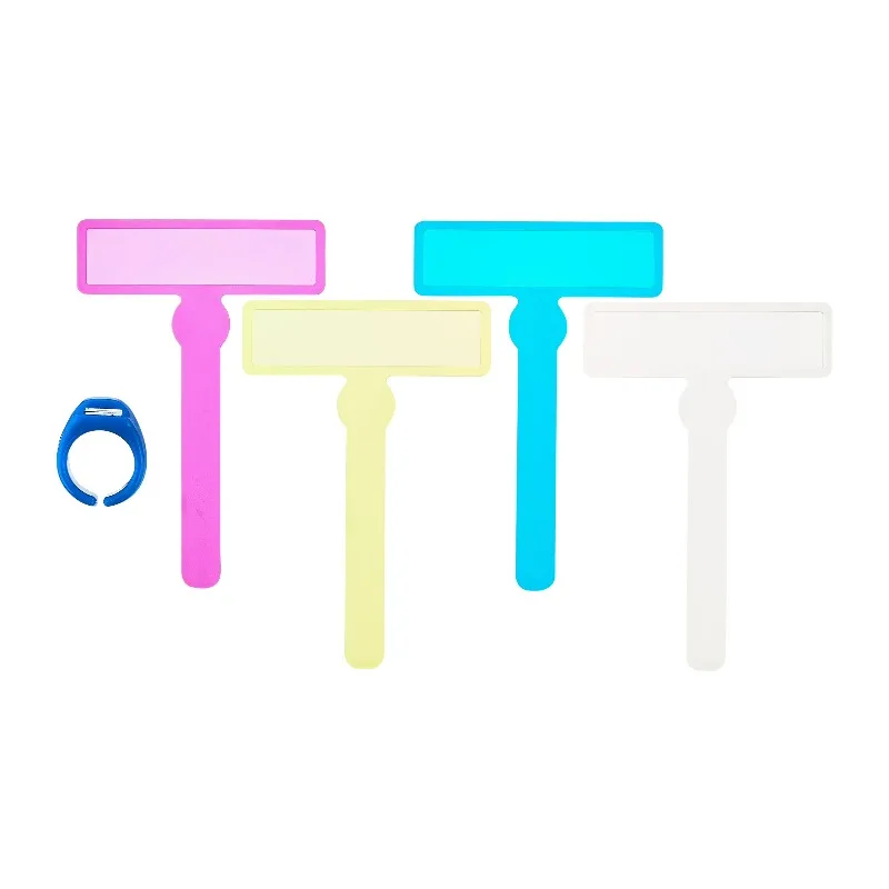 Finger Reading Highlighter Adaptive Set, 5 Pieces, 1 Ring and 4 Interchangeable Wands