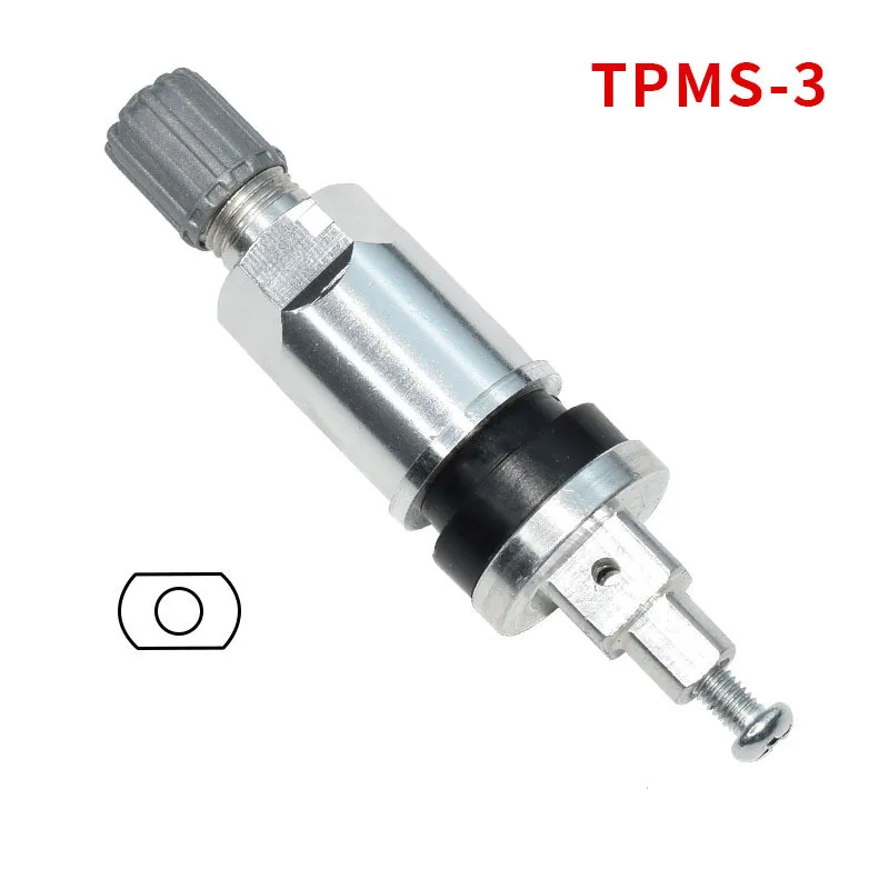 4 szt. Aluminiowe zaworki TPMS do opon, zestaw naprawczy czujników systemu monitorowania ciśnienia w oponach, do Geely Chevy — zdjęcie 4