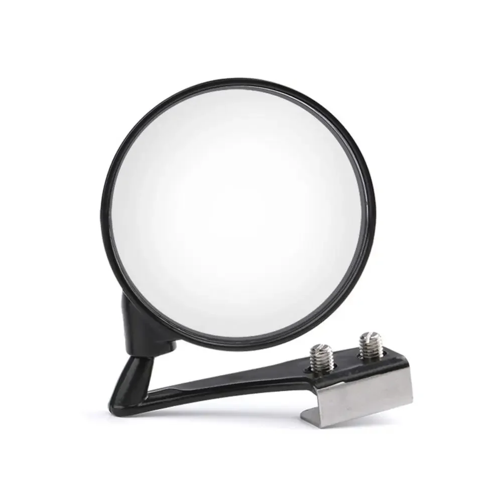 ABS Dead Zone Auxiliary Mirror Left and Right Front Wheel Blind Zone Mirror 360 Degree Rotation Wide Angle Rearview Mirror
