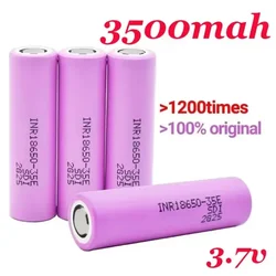 Rechargeable Battery 3.7V3500mah 18650Battery 35E INR 18650 20A Lithium Ion Battery Replacement External Battery for Screwdriver