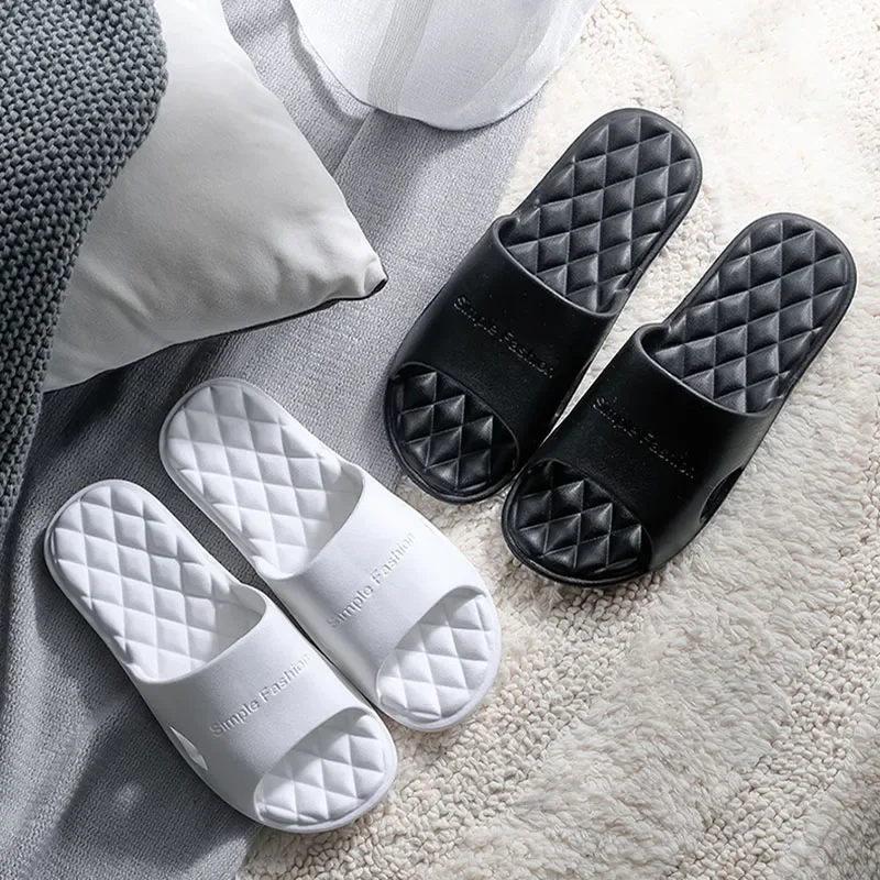 2024 New Dance Slippers Women Summer Thick Bottom Indoor Home Couples Home Bathroom Non-slip Soft Ins Tide To Wear Cool Shoes