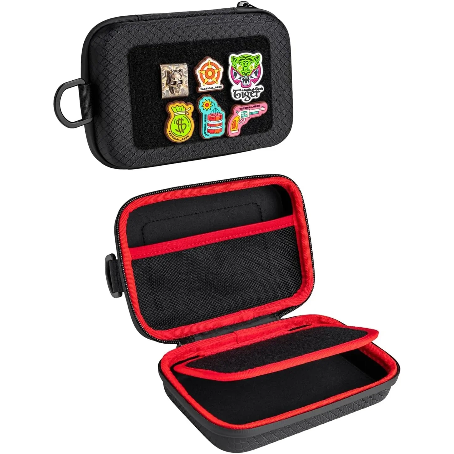 

TACTICAL GEEK EXT13 Hard Shell EDC Tool Organizer Case, Travel Tech Organizer Case Bag