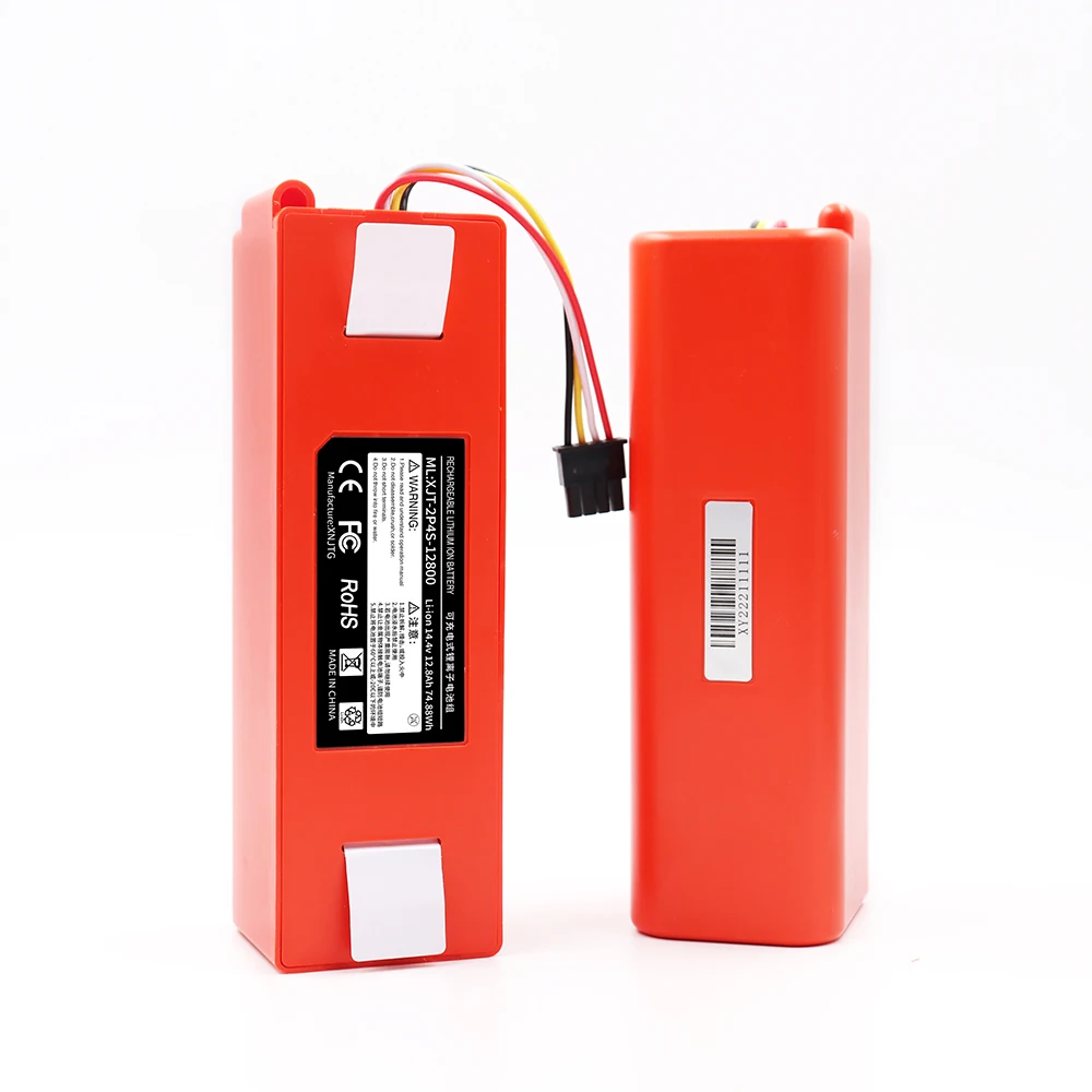 2024 ulepszenie 14.4V 12800mAh litowo-jonowy akumulator odkurzacz akcesoria do xiaomi mi robotyka robotyka robotyka S50 S51 T4