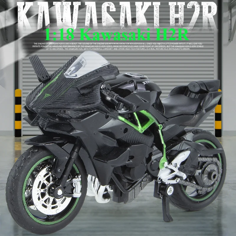 

1:18 Kawasaki H2R High Simulation Diecast Metal Alloy Model car Collection Kids Toy Gifts