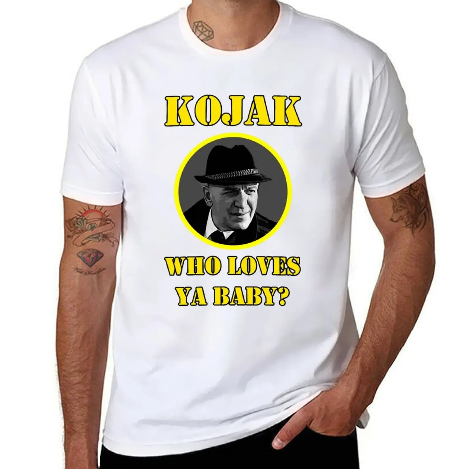 

Kojak 70s series T-Shirt funny t shirts cotton cotton t shirt pack T-Shirt